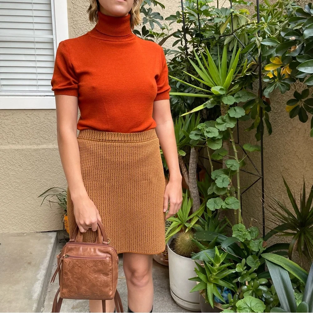 Vintage multicolored Escada pencil skirt